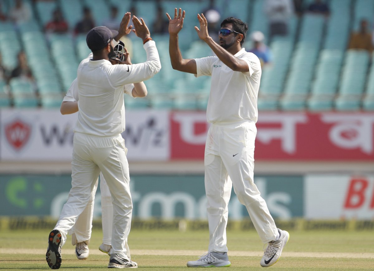 2019 County Championship | Ravichandran Ashwin shines with an eight-wicket haul, but Ajinkya Rahane fails