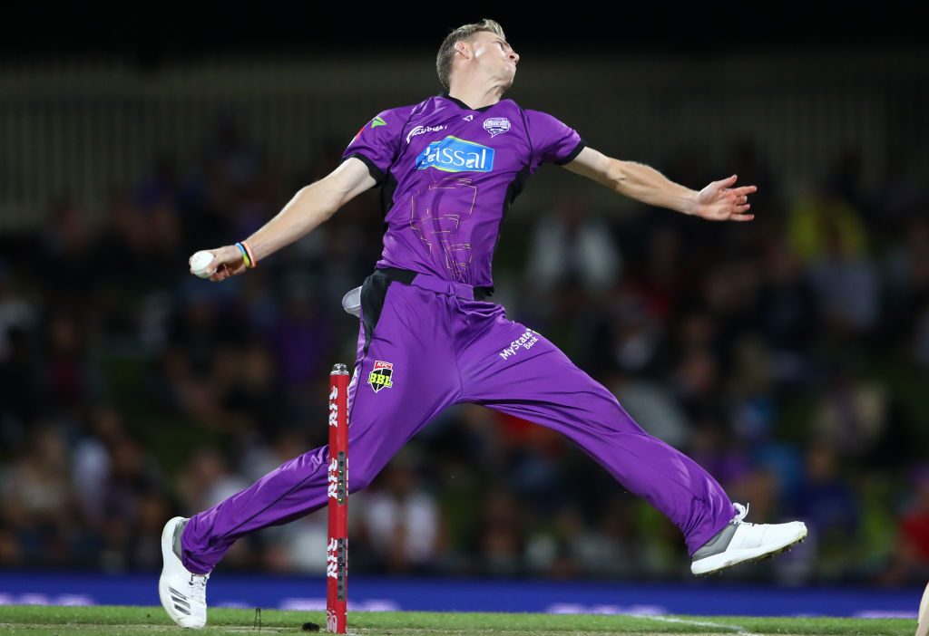 VIDEO | Riley Meredith three no-balls and five wides to concede 17 runs on ONE legal delivery