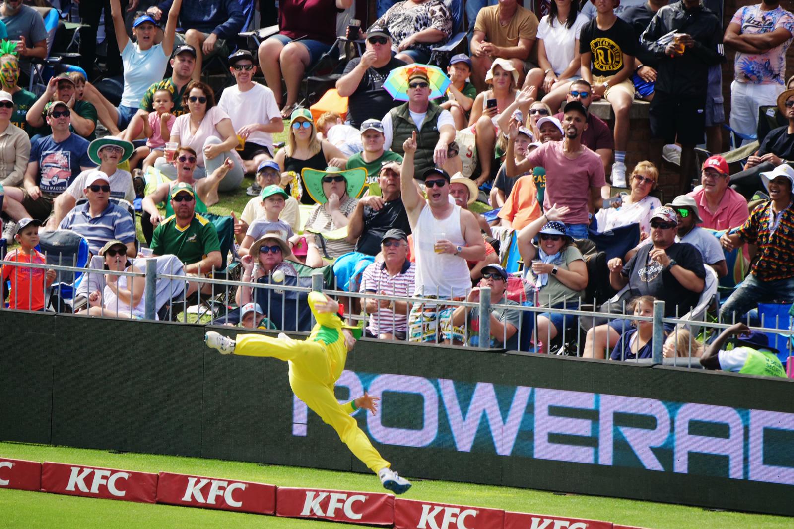 Twitter reacts to Steve Smith's superman fielding effort to convert certain six into a single