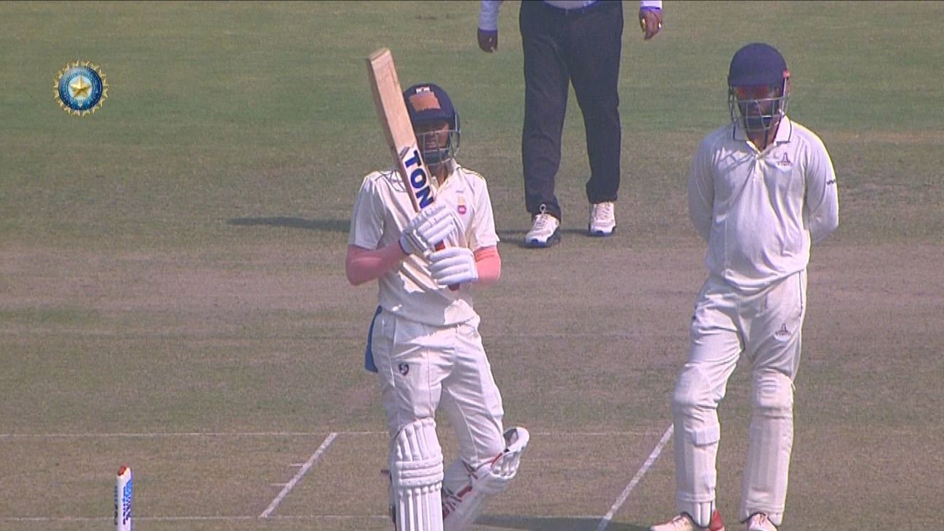 Ranji Trophy 2022 | Yash Dhull becomes third batsman in tournament's history to hit centuries in both innings on debut