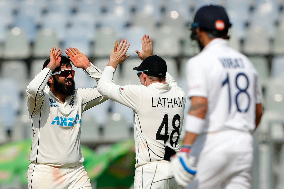 IND vs NZ | Twitter reacts as Virat Kohli falls for a duck on comeback after controversial leg-before call