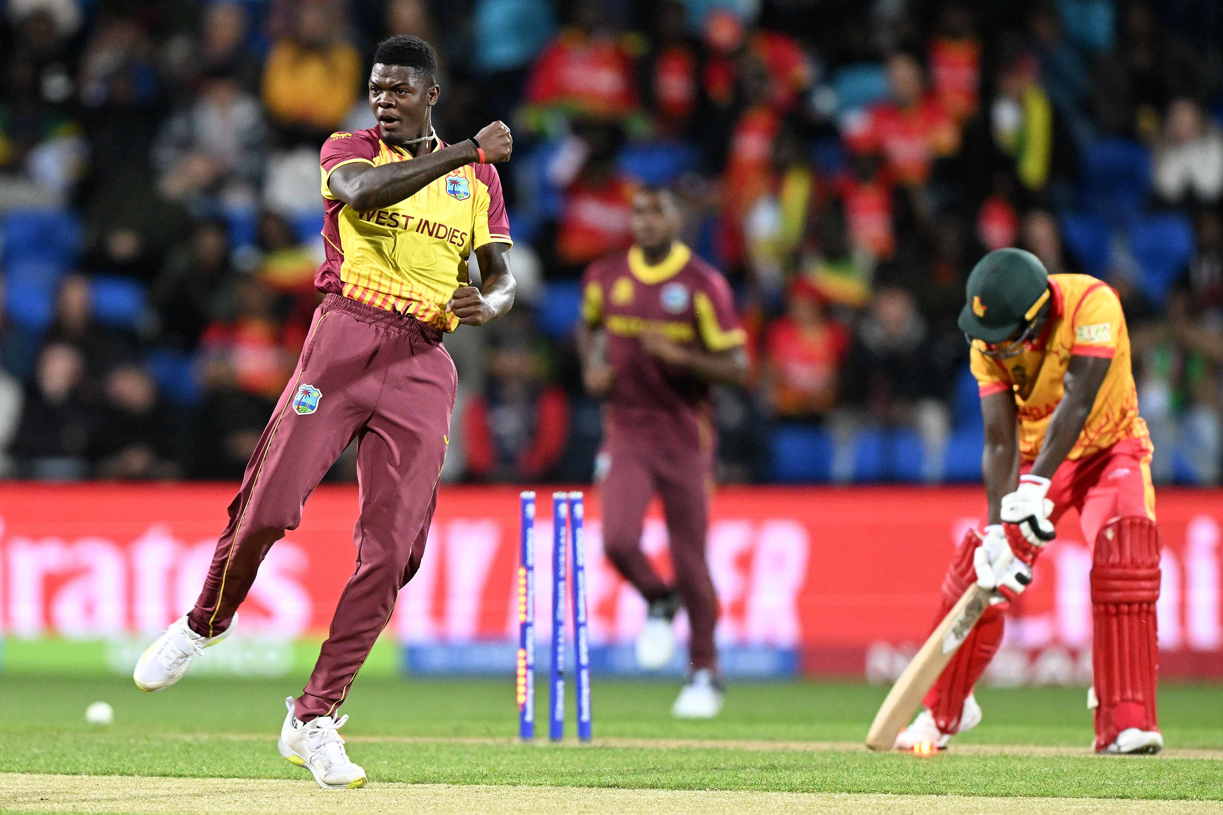 ICC World T20 | Twitter reacts as Alzarri Joseph and Jason Holder star in West Indies’ thumping 31-run win over Zimbabwe