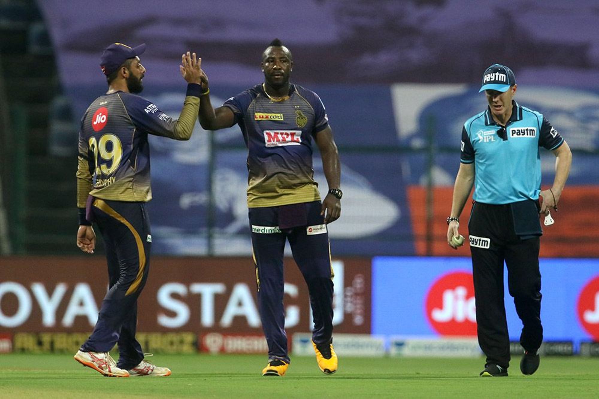 VIDEO | Andre Russell humiliates Manish Pandey by ‘jogging’ before taking taunting catch