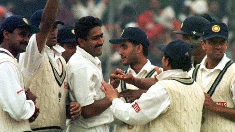 Would have been embarrassing to ask Srinath to bowl one more over to aid 10-wicket haul, feels Anil Kumble