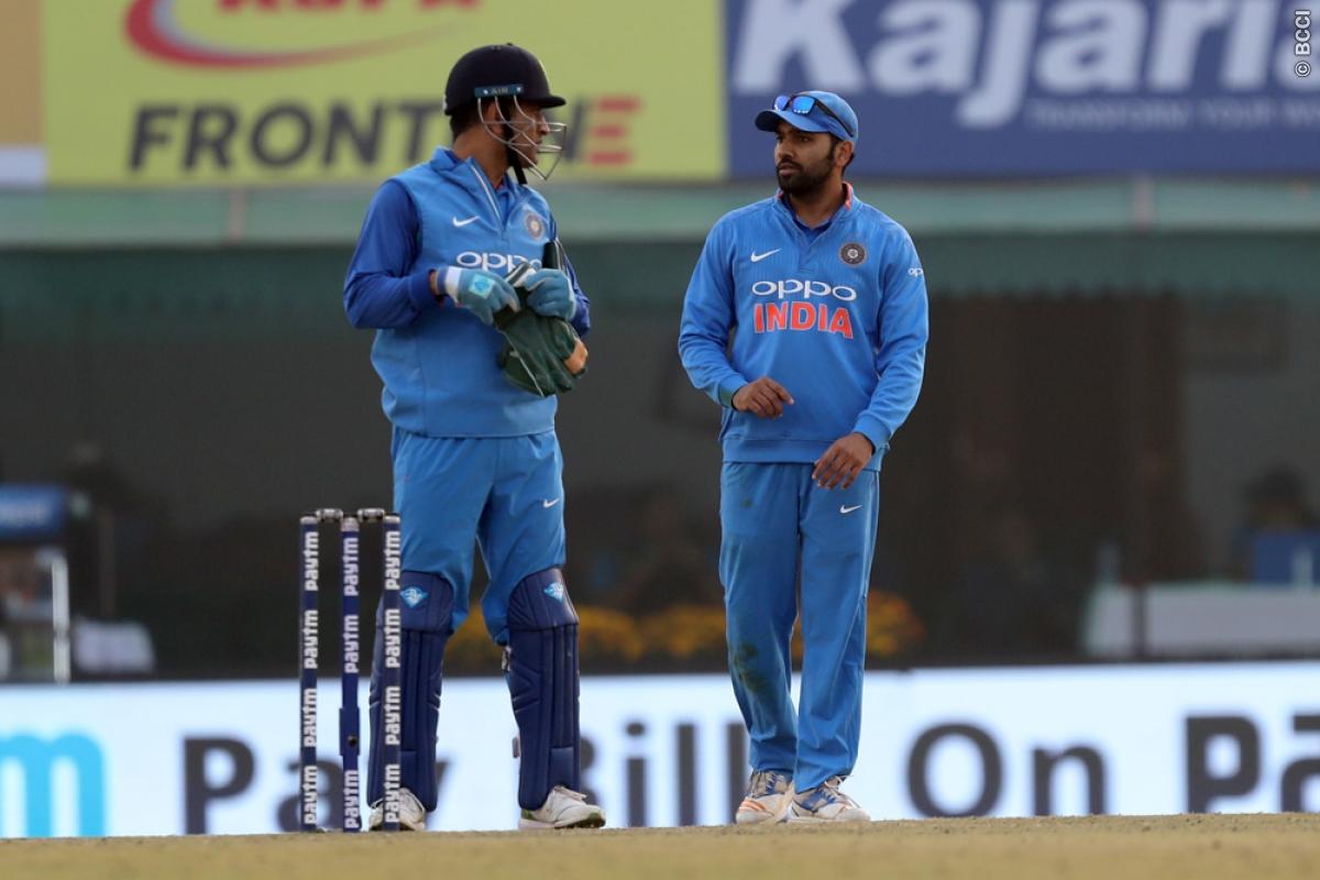 WATCH | MS Dhoni’s fan runs onto the field to touch his feet during Mohali ODI