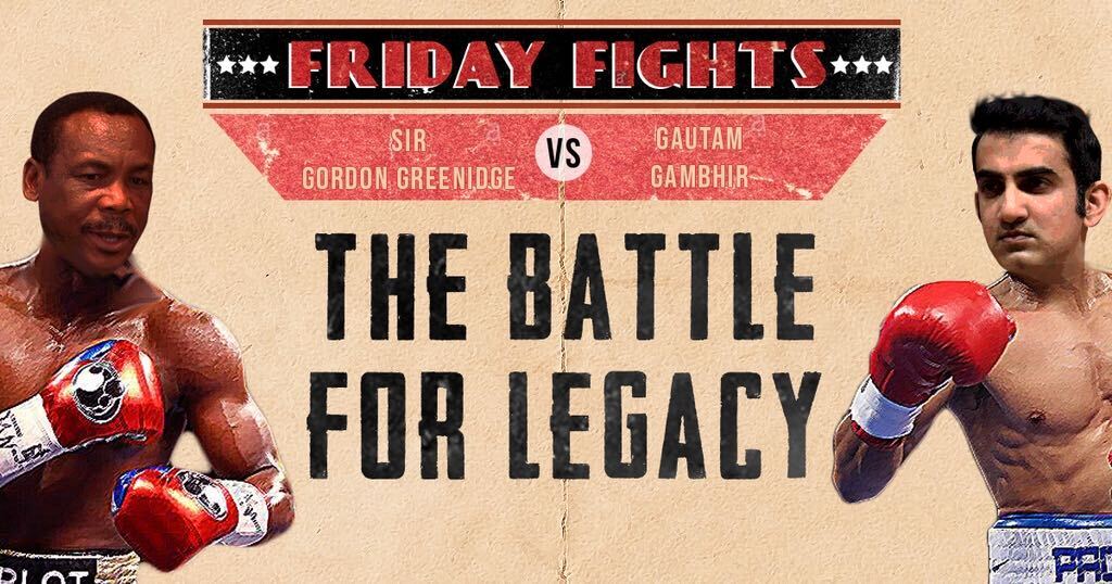 Friday Fights | The Big ODI Fight - Sir Gordon Greenidge vs Gautam Gambhir