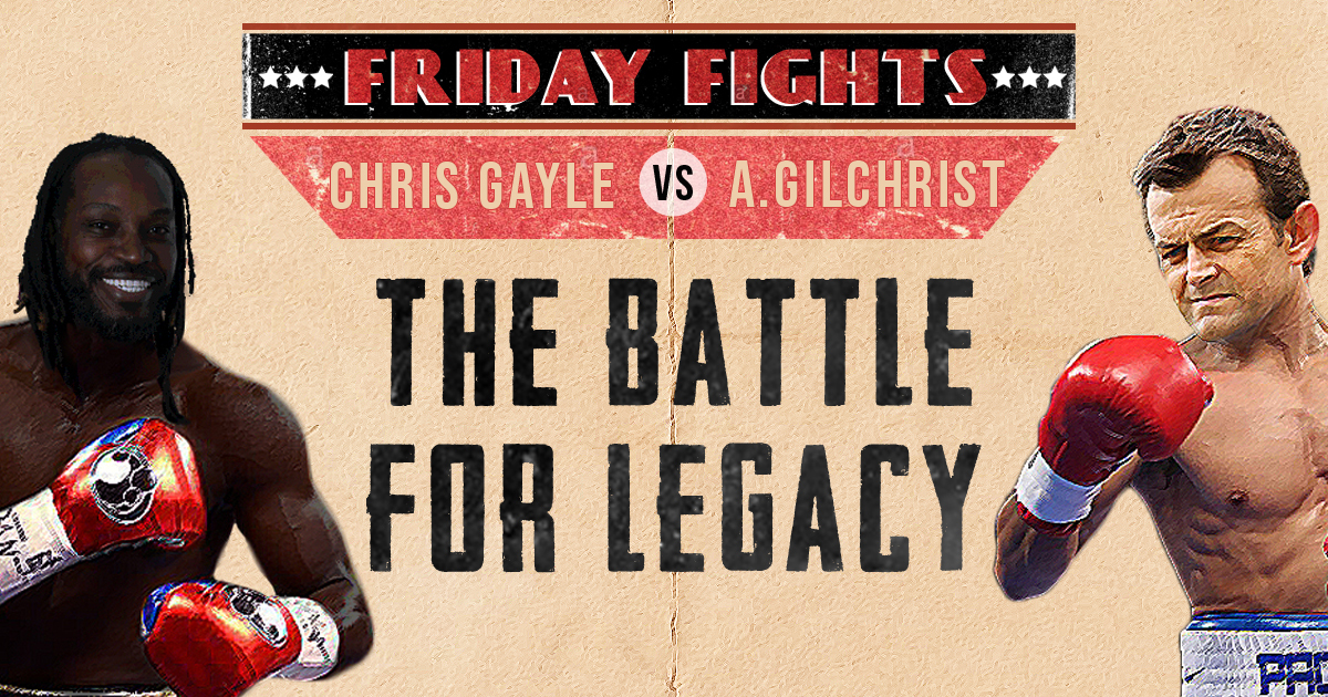 Friday Fights | The Big ODI Fight - Chris Gayle vs Adam Gilchrist