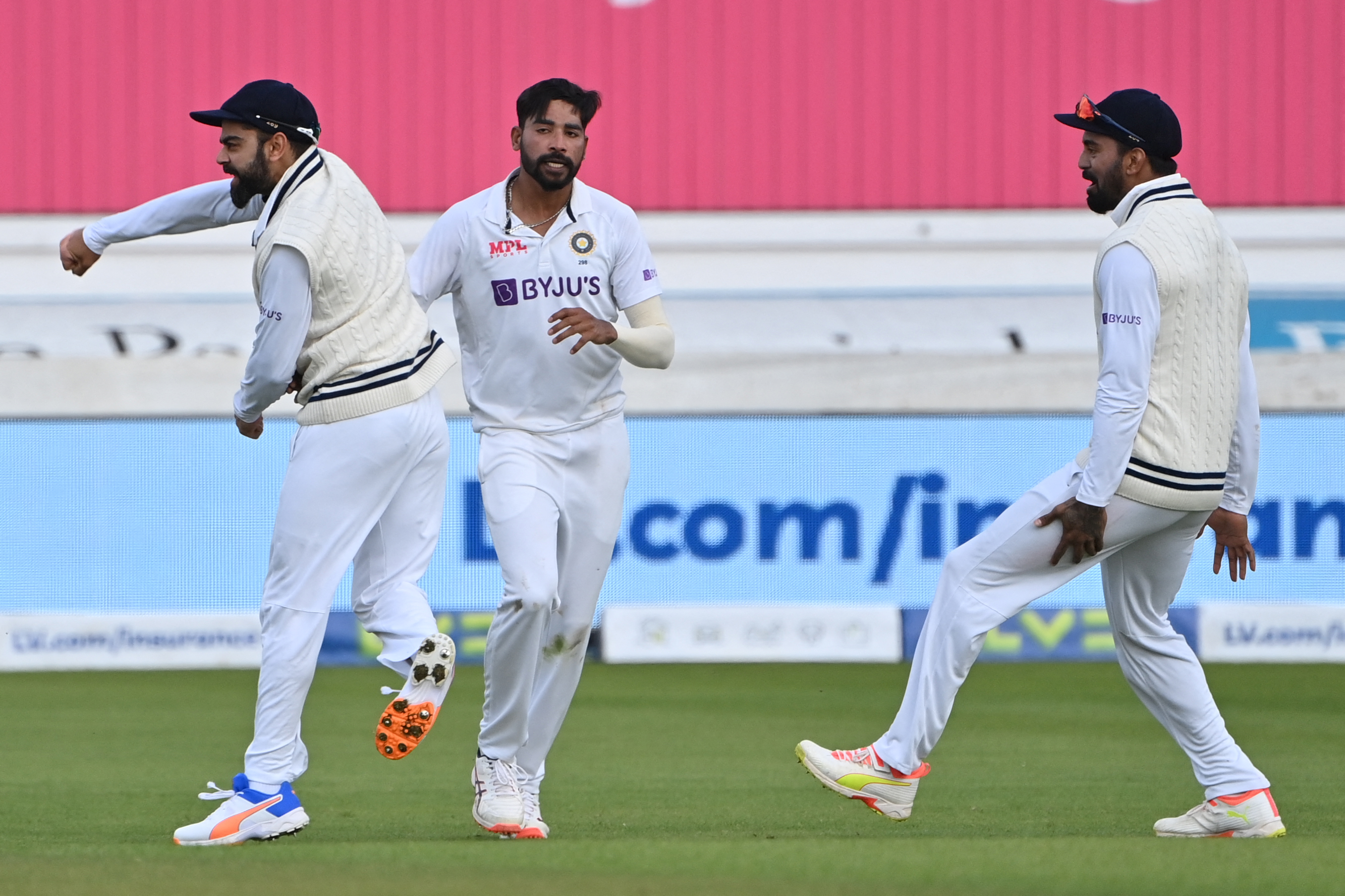 VIDEO | Mohammed Siraj 'shushes' Jonny Bairstow after dismissing latter following a heated contest