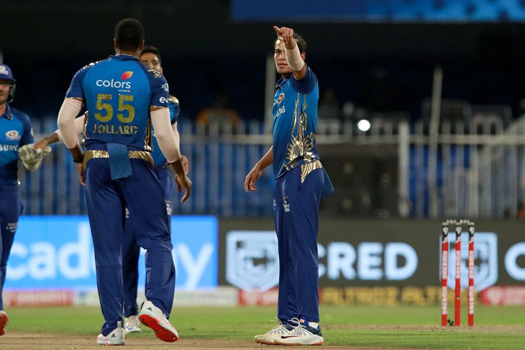 VIDEO | 'Brave' Rahul Chahar outfoxes veteran MS Dhoni after getting smashed for huge six