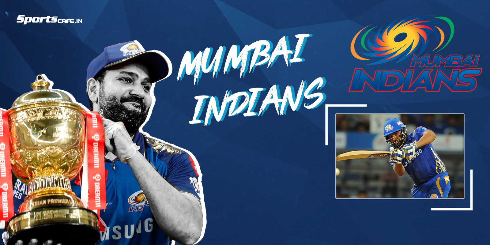 Coloring page Cricket : Mumbai Indians 14