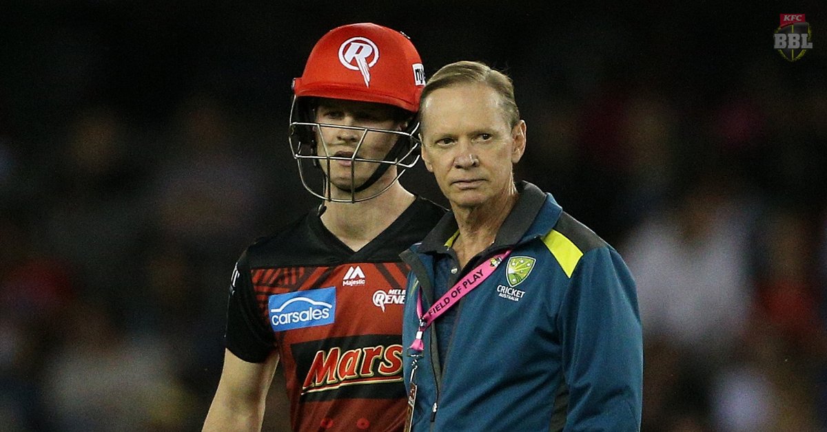BBL 2019-20 | Sam Harper leaves field with concussion after Nathan Ellis collision