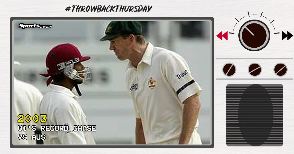 Throwback Thursday | ‘Underdogs’ West Indies hammer Australia to script biggest chase in Test history  