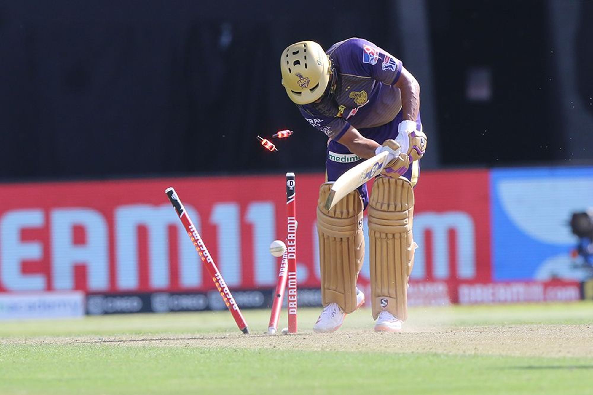 VIDEO | Rahul Tripathi gets ‘Buttlered’ as Anrich Nortje sends stumps cartwheeling