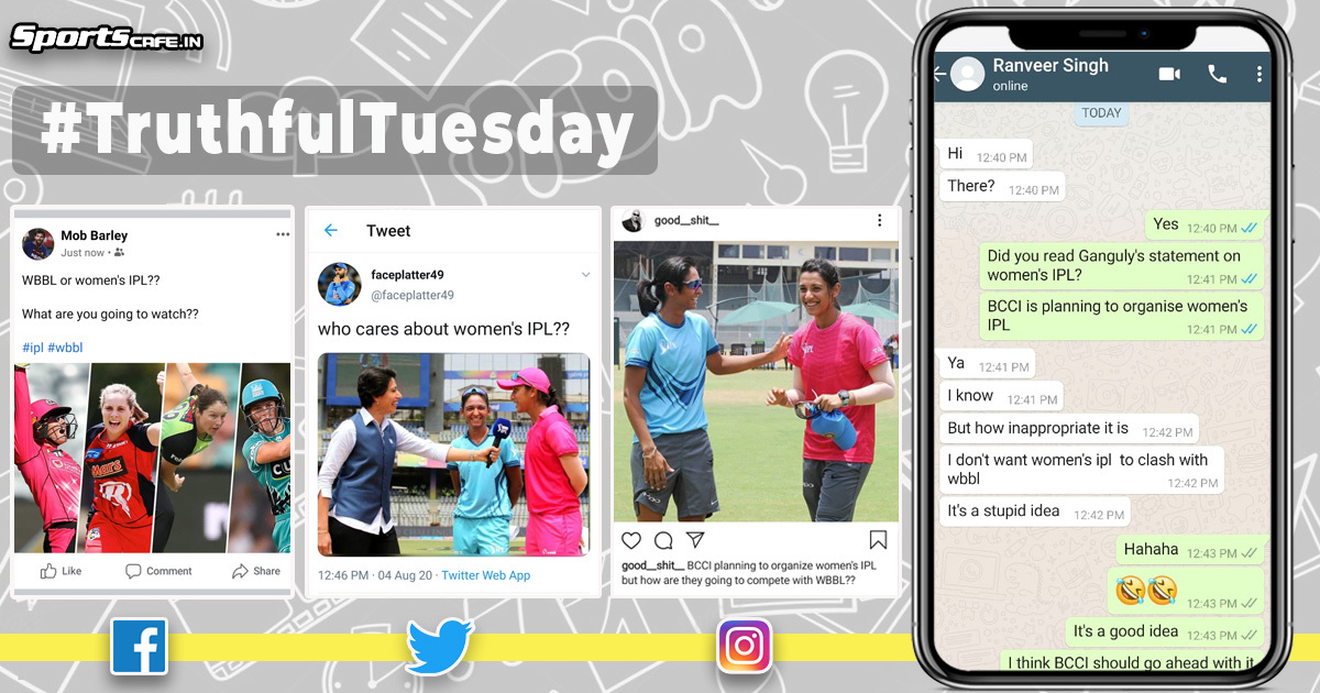 Truthful Tuesday | Go ahead, BCCI. Nothing wrong in clashing with WBBL