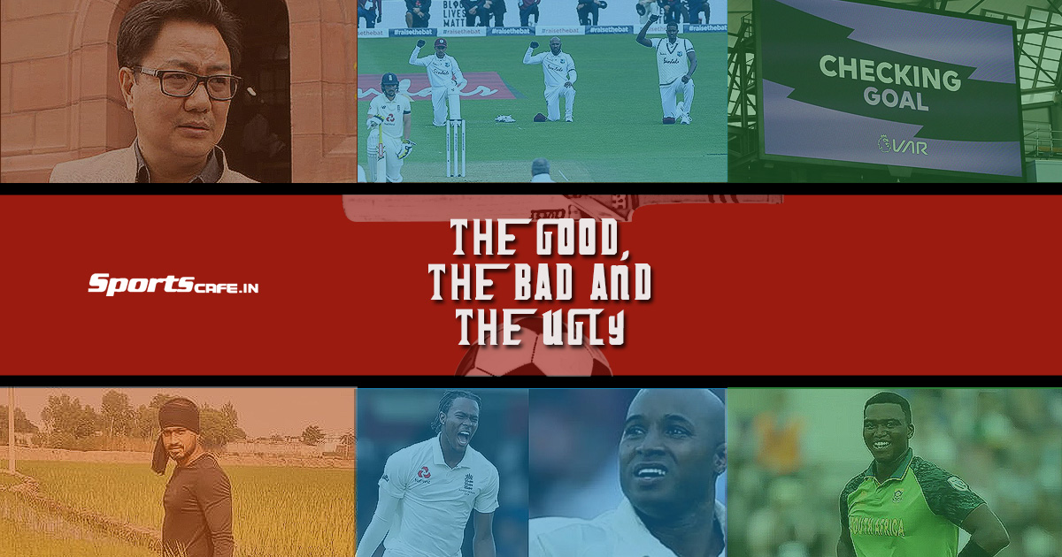 Good, Bad & Ugly ft. Cricketers taking the knee, VAR mishap and Jofra Archer's social media spat