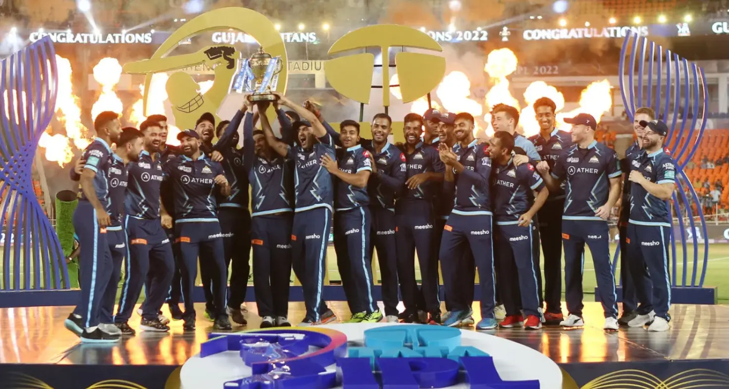 GT defeated RR by 7 wickets in the IPL 2022 Finals.