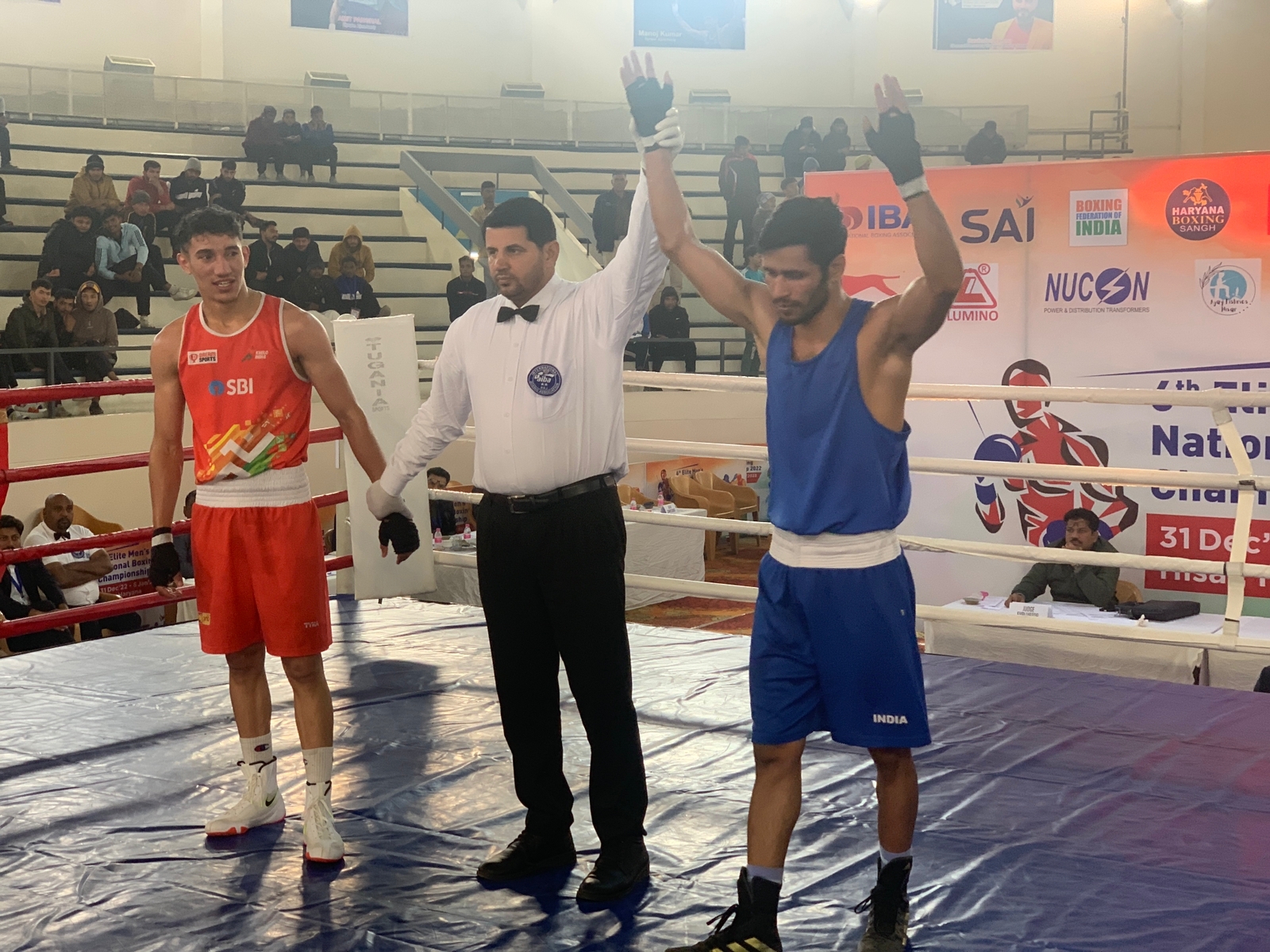 2022 Men's National Boxing Championship | Gaurav Solanki and Hussamuddin register easy wins