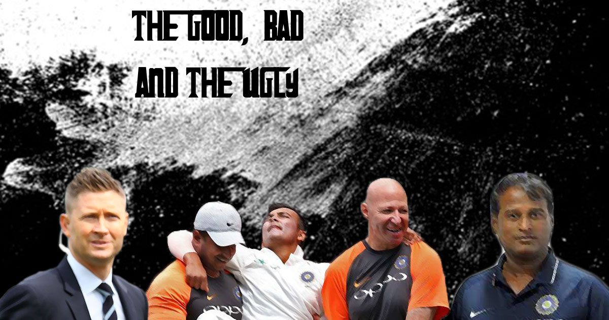 Good, Bad & Ugly ft. Prithvi shaw, Michael Clarke, and Ramesh Powar