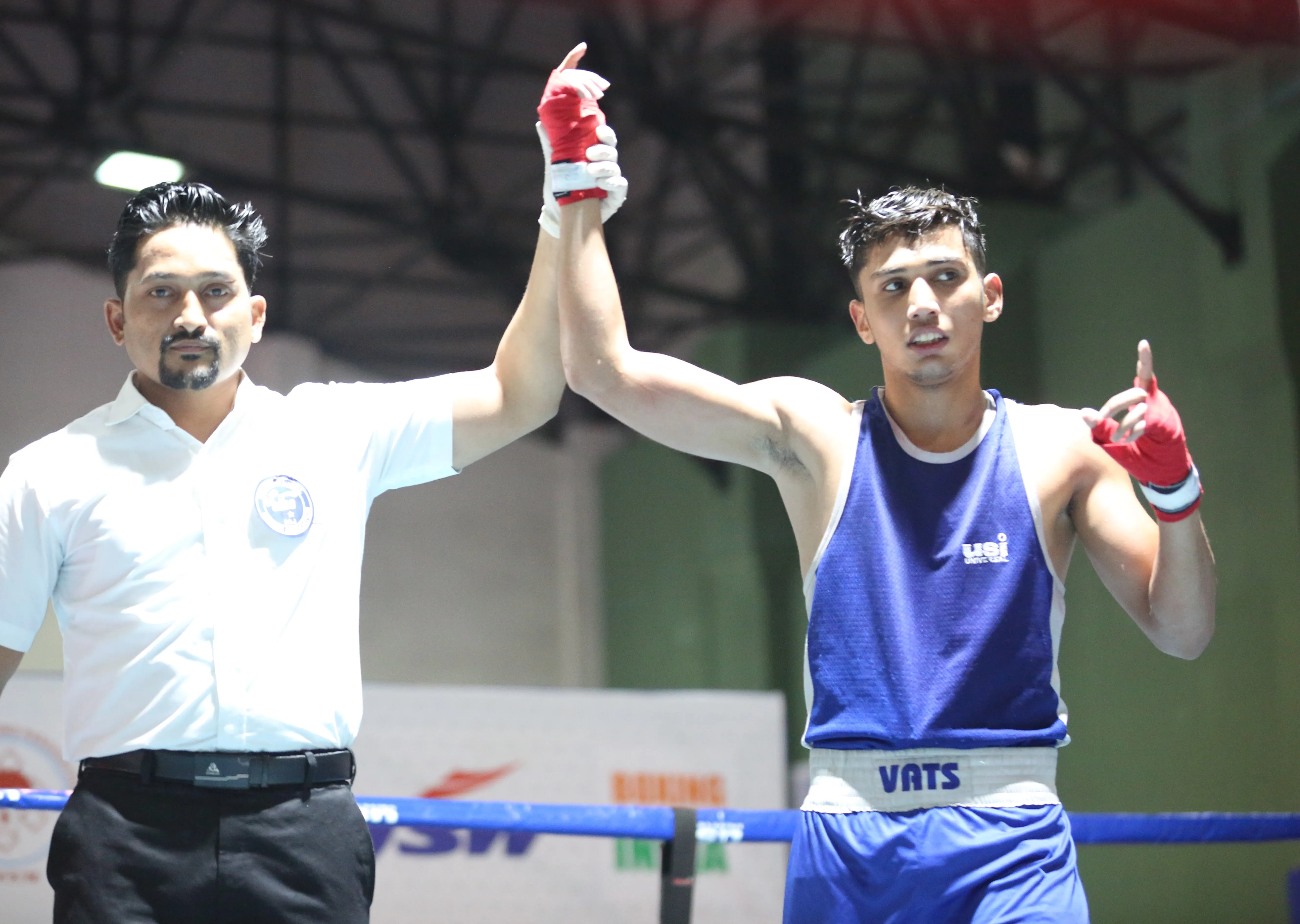 Youth Men's National Boxing Championships | Vishesh gets past Asian Junior Champion Krrish Pal to enter semis 