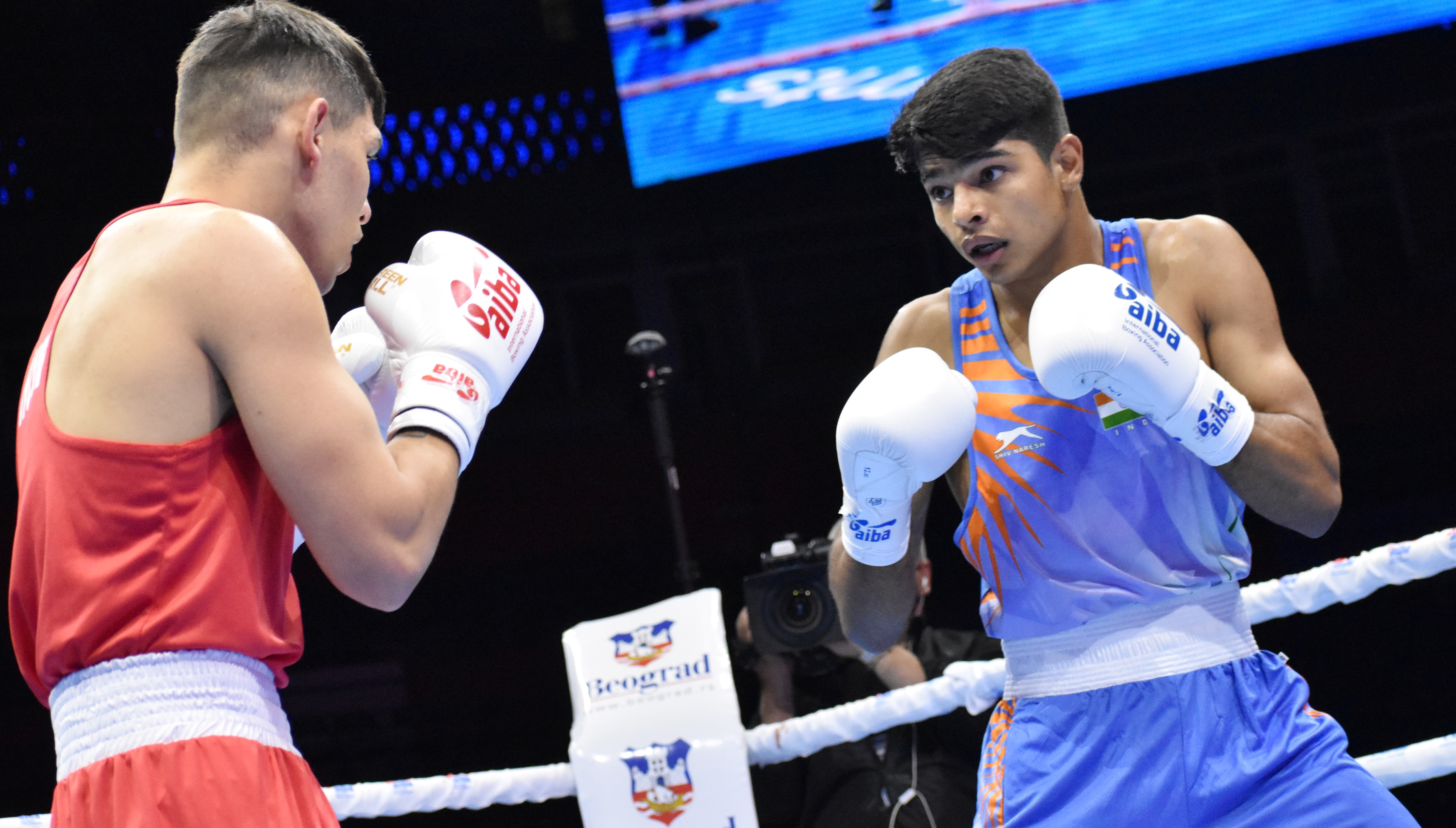Akash and Nishant advance to pre-quarters at IBA Men’s World Boxing Championship