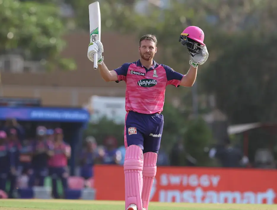 Jos Buttler scored 106 runs against RCB.