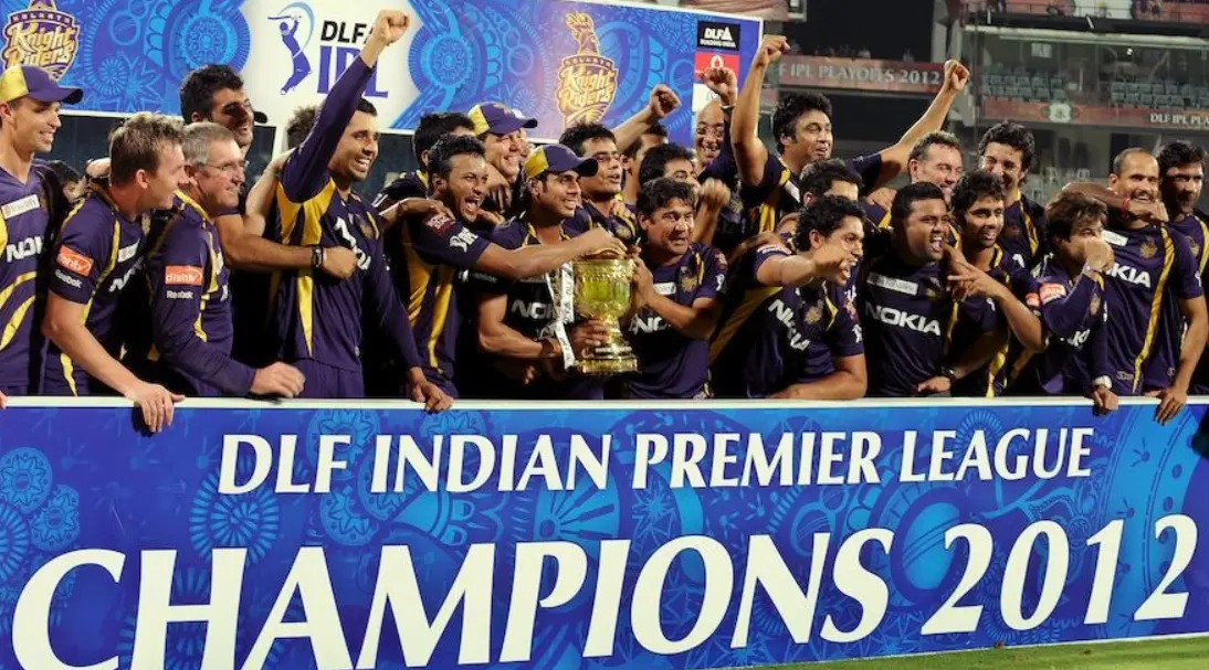 KKR defeated CSK in the IPL 2012 Finals by 5 Wickets.