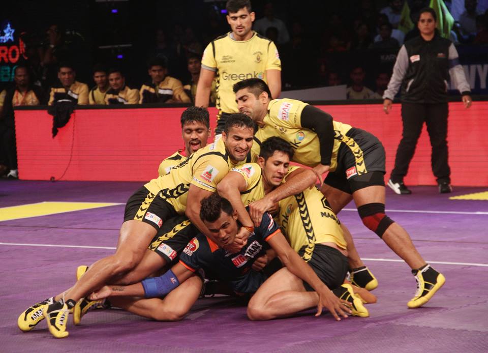 PKL 2017 | UP Yoddha edge past Telugu Titans to get their campaign off to a great start