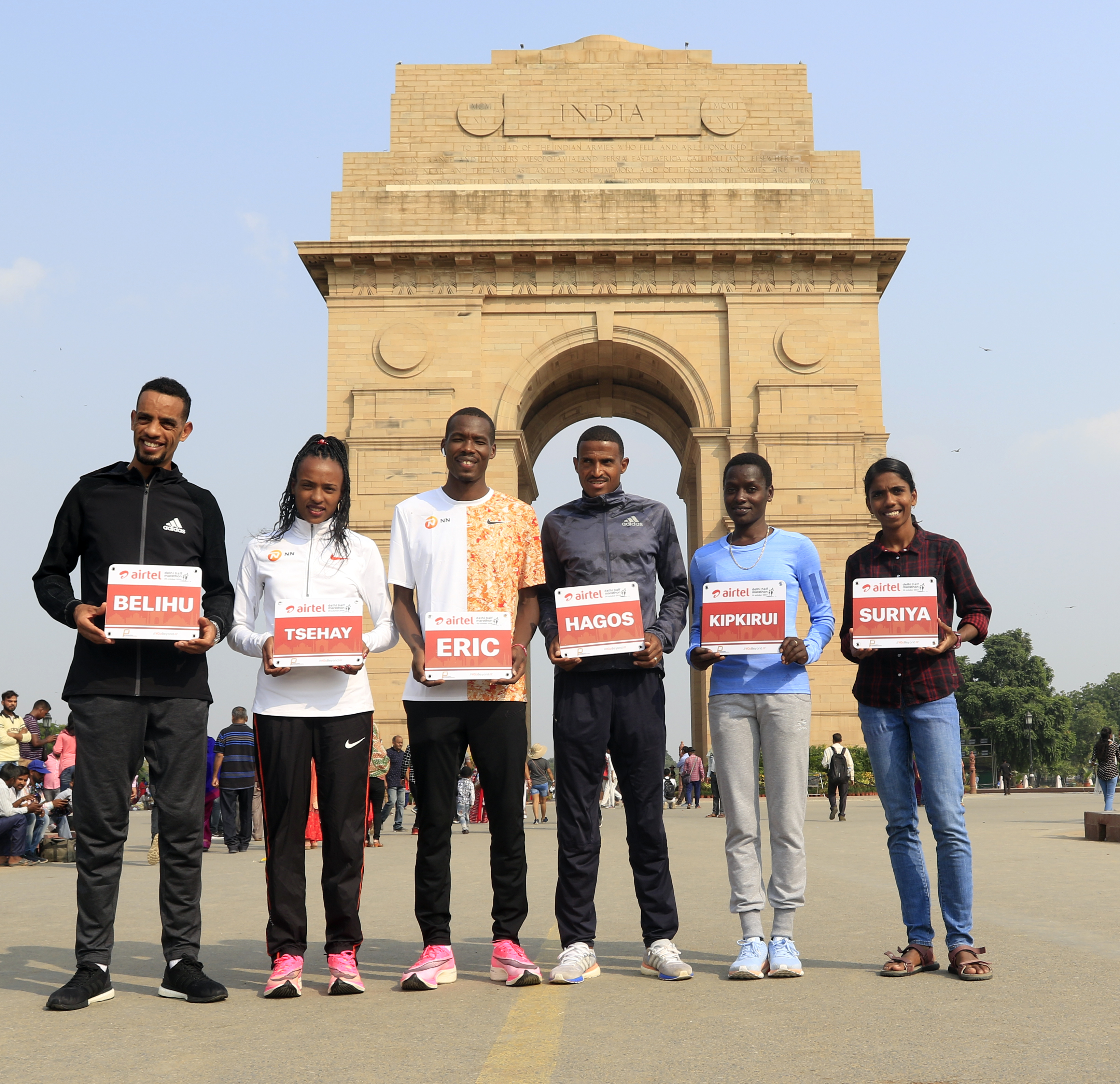 Andamlak Belihu and Tsehay Gemechu aim Delhi Half Marathon course records