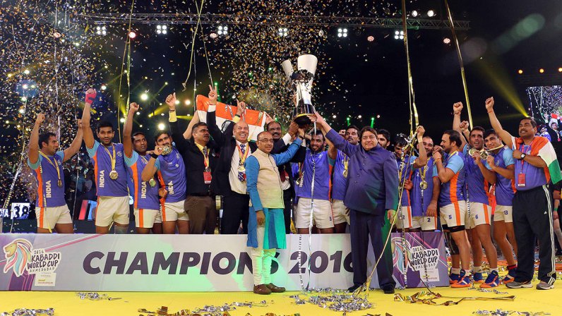 Indian Kabaddi WC-winning players to receive Rs. 10 lakh each