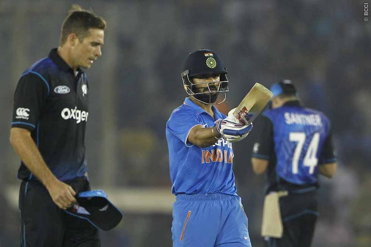 India vs New Zealand | Yet another Kohli master-chase gives India 2-1 lead