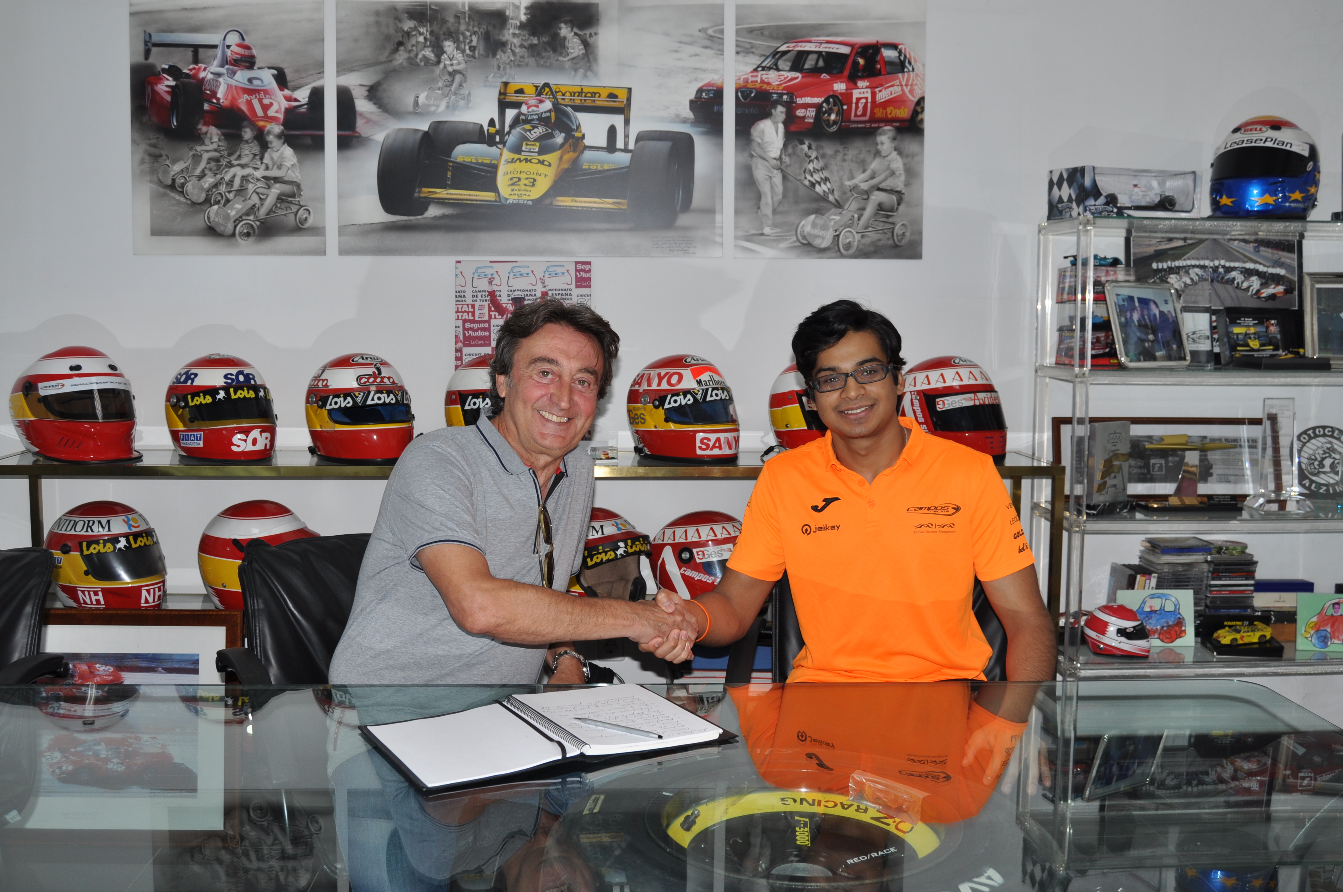 Arjun Maini returns to FIA Formula 2 grid