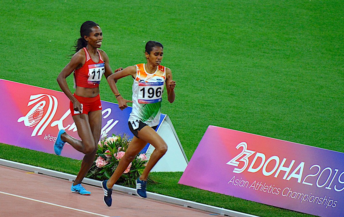 Asian Athletics Championships | PU Chitra clinches gold in 1500m race on final day