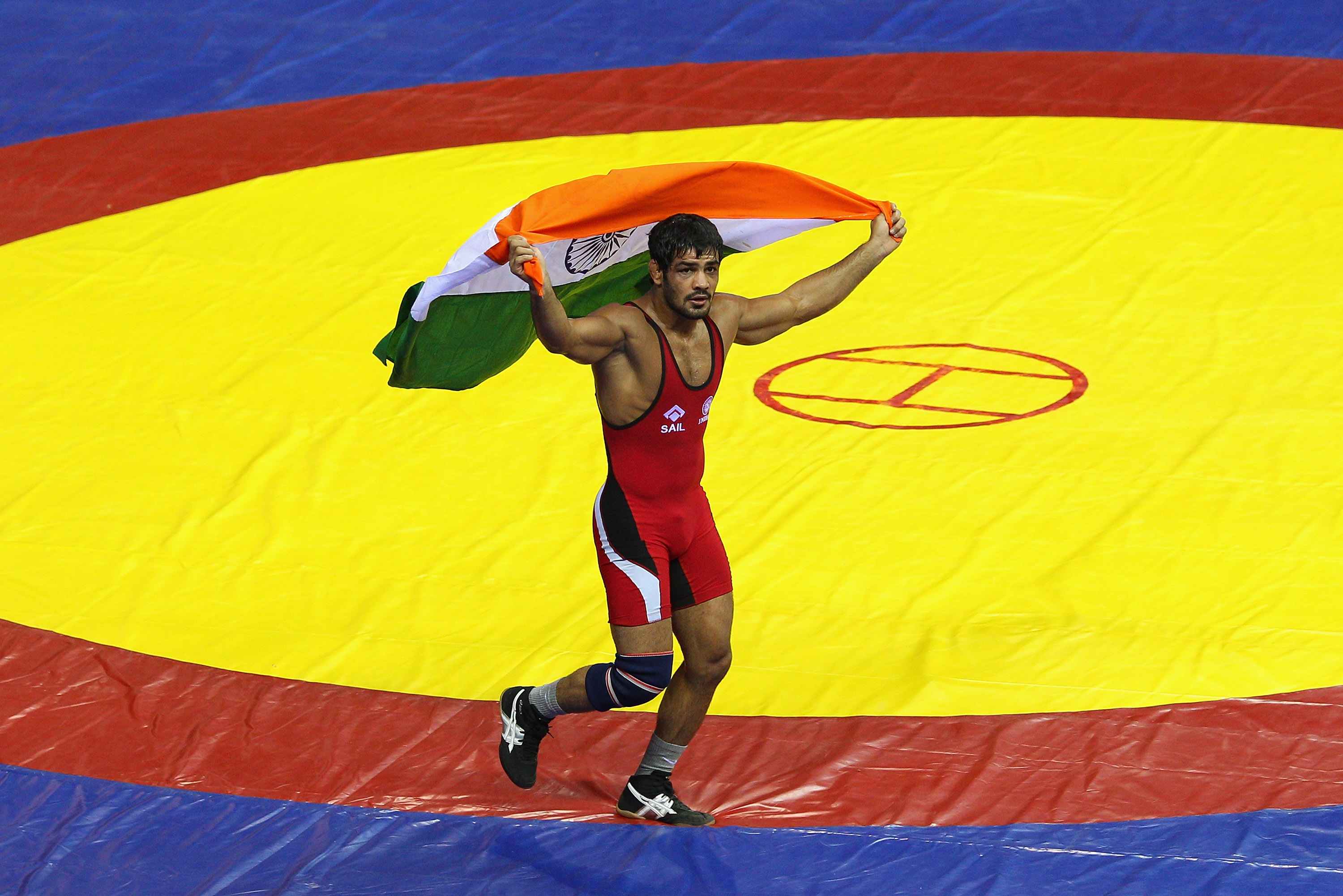 CWG 2018 | Sushil Kumar smashes Johannes Botha in a flash to win third Wrestling Gold medal