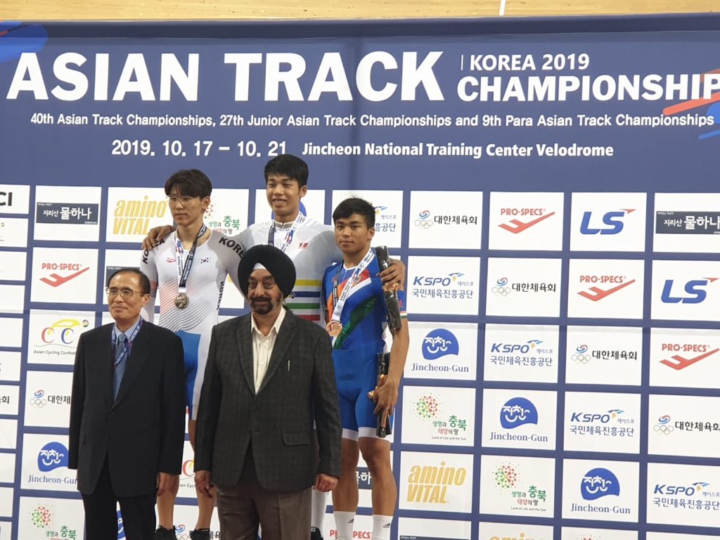 Cycling | Ronaldo Singh bags gold at Asian Track Championship