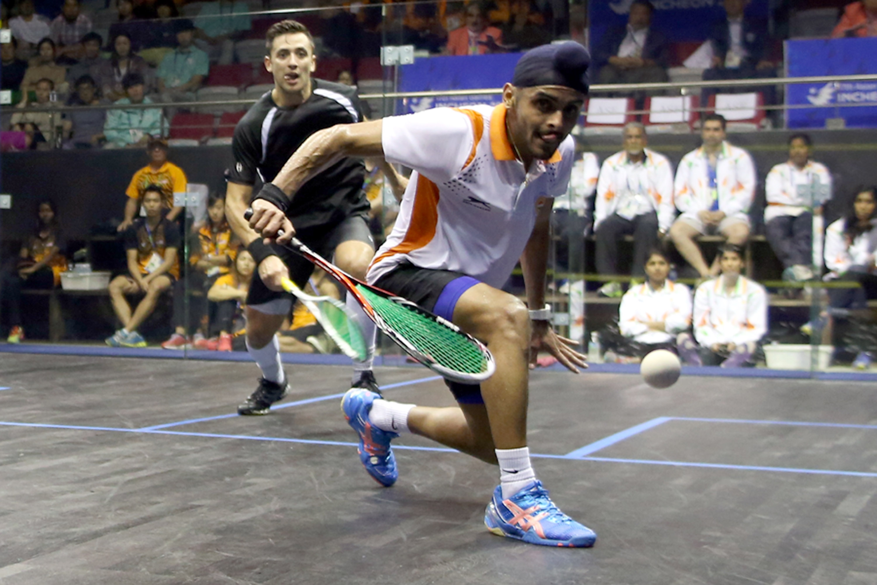 Harinder Pal Sandhu into the finals of the Victorian Open