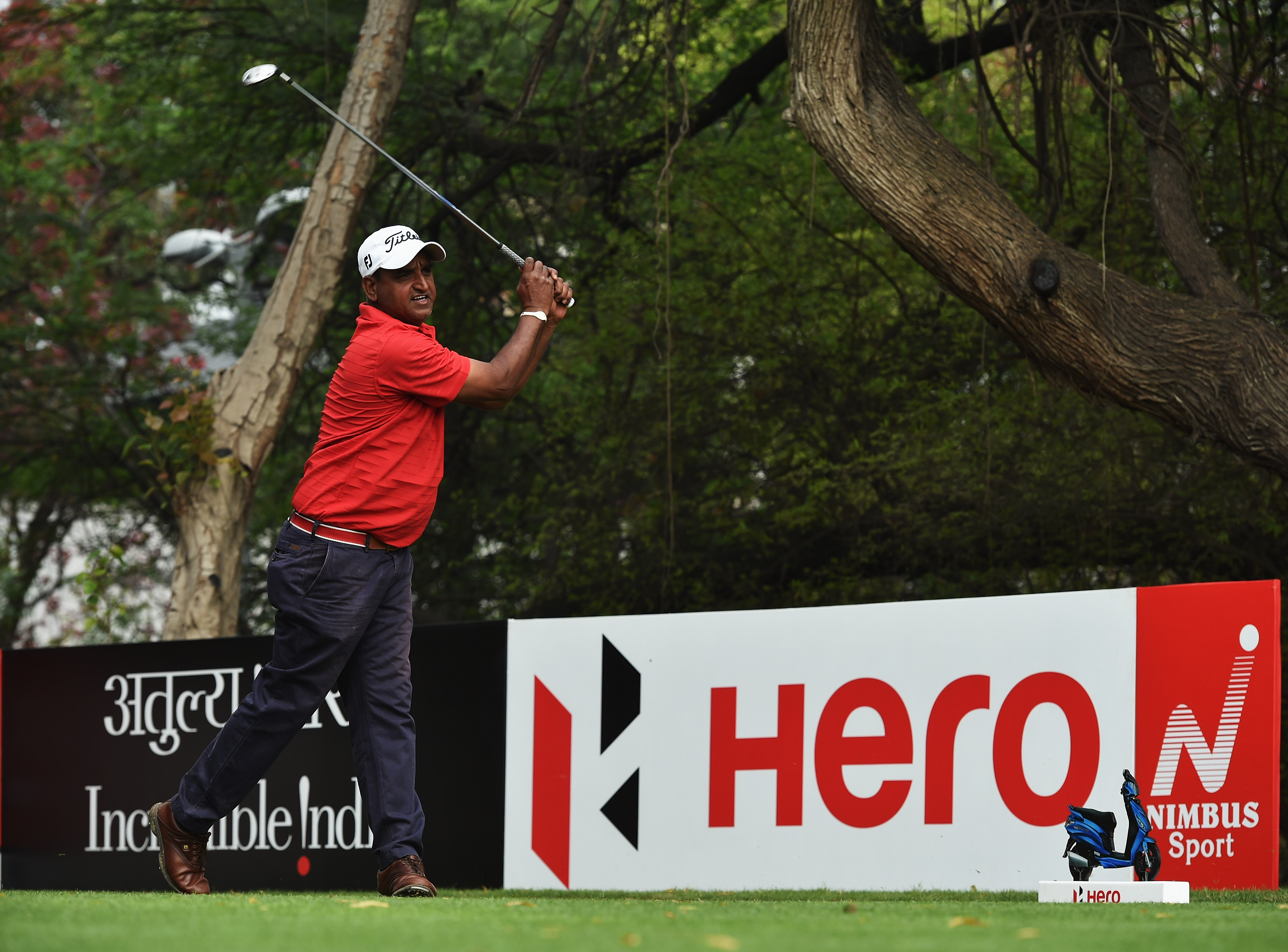 Indian golfer becomes oldest to win an Asian Tour title