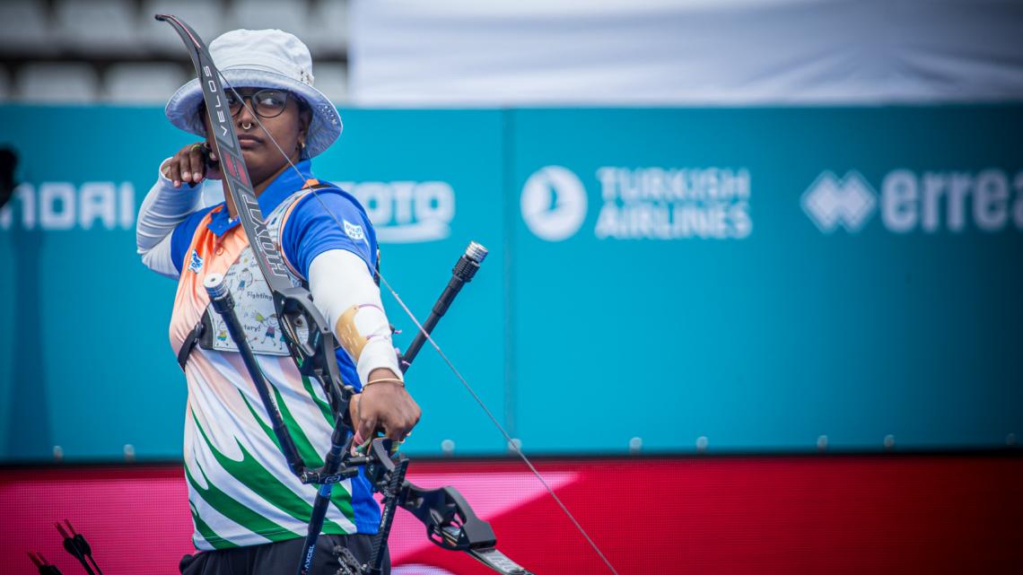 Archery World Cup | Deepika Kumari sweeps with three gold medals
