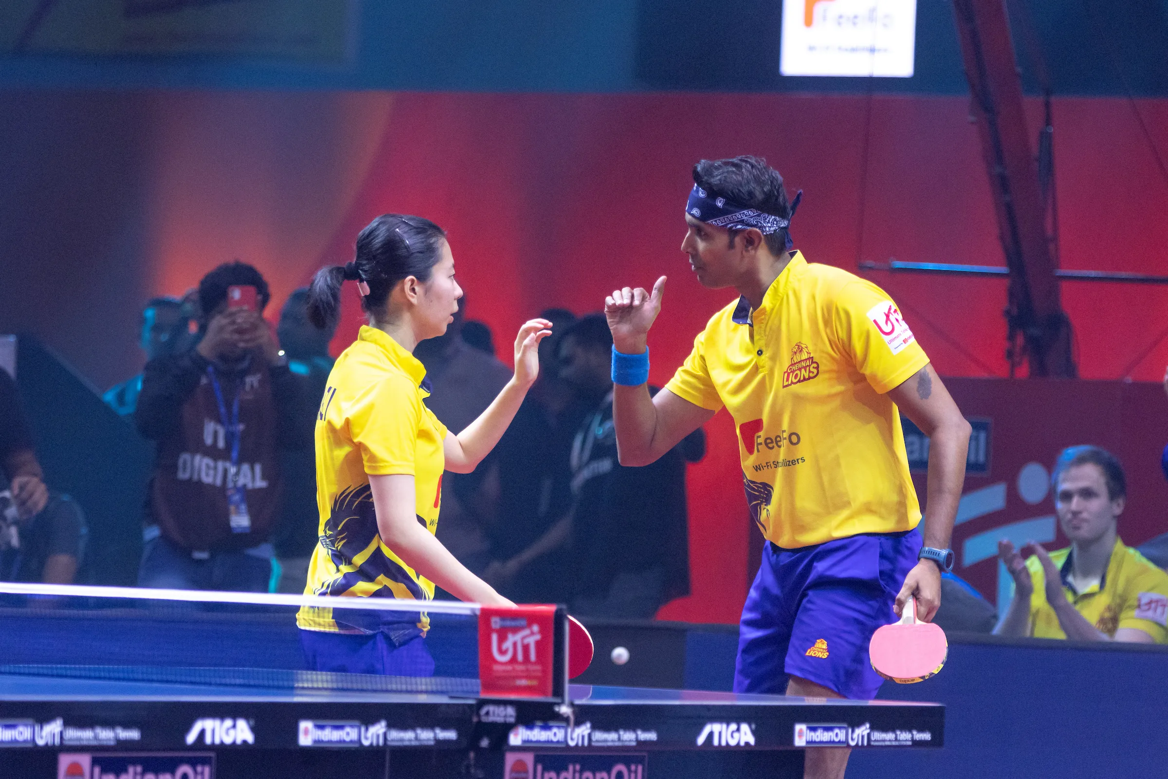 Ultimate Table Tennis 4 | Chennai Lions thrash Puneri Paltan Table Tennis to enter final