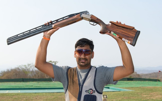 ISSF World Shotgun Championship | Ankur Mittal wins silver at men's double trap event