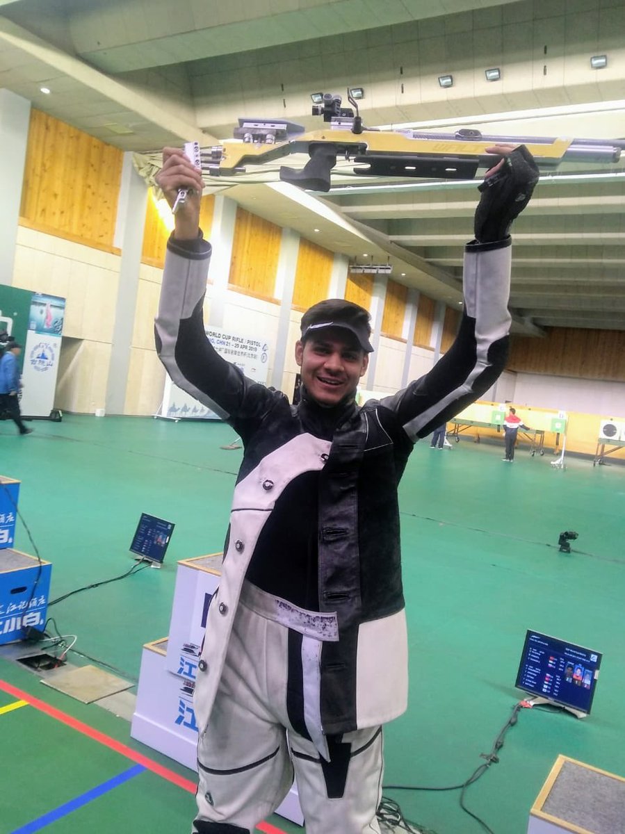 ISSF World Cup | Divyansh Singh Panwar bags silver medal in 10m air rifle, wins Olympic quota