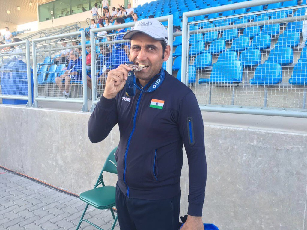 Shooter Mairaj Khan bags India’s first-ever skeet medal at World Cup