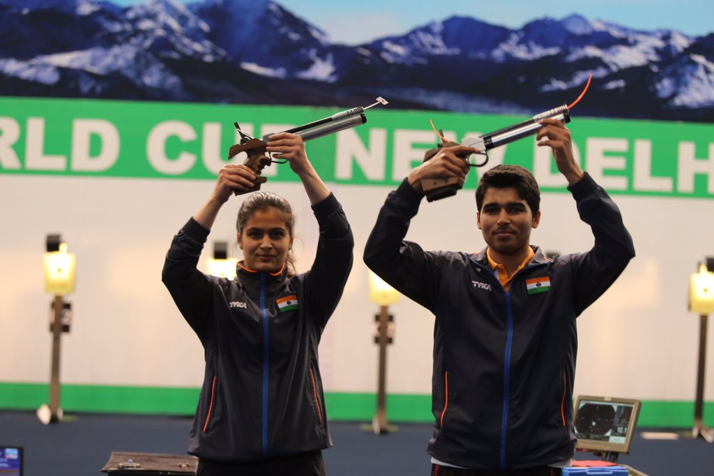 ISSF World Cup | Saurabh Chaudhary clinches gold in men’s 10m air pistol final