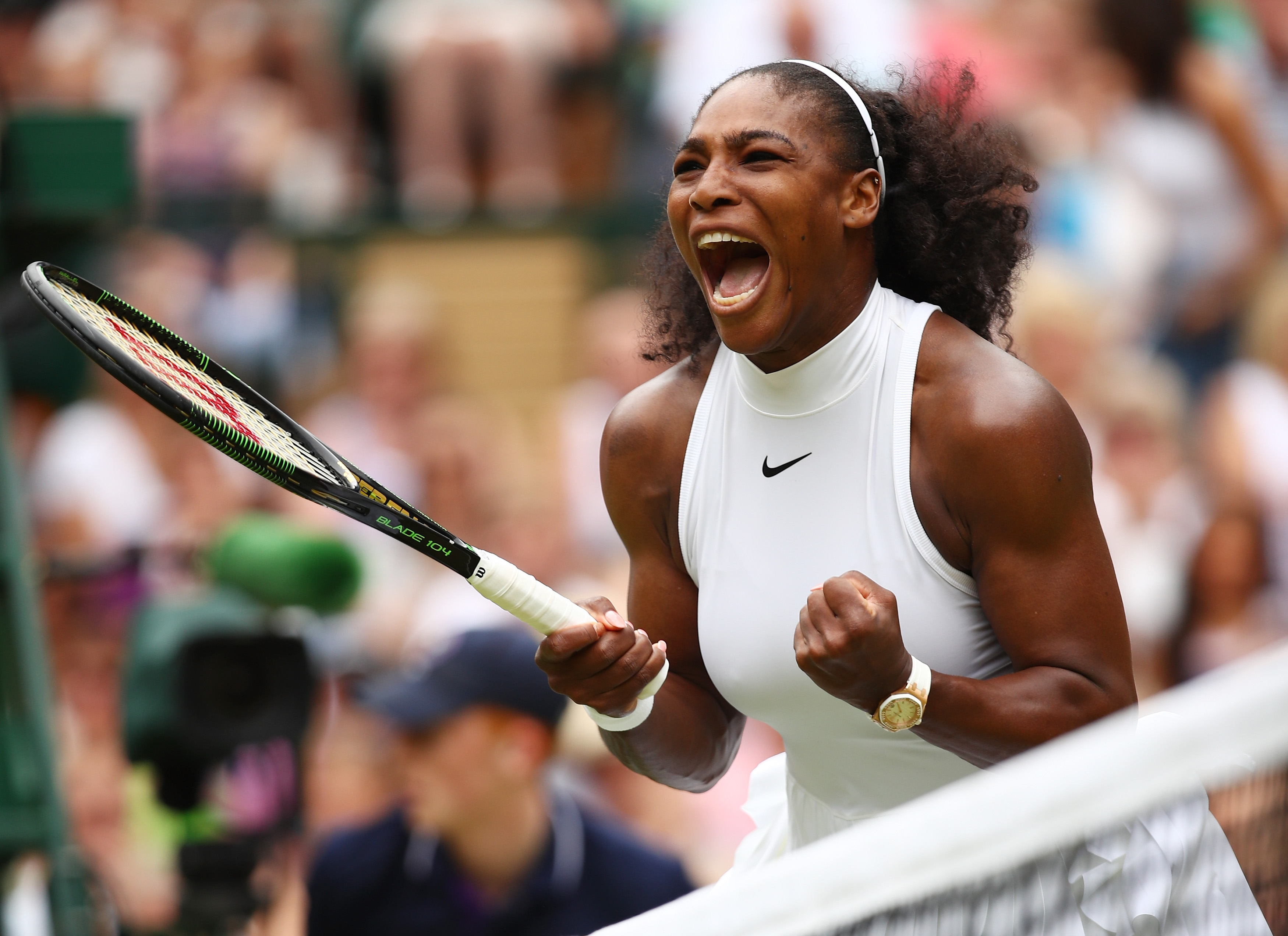 Chris Evert feels other players will not be intimidated anymore when Serena Williams returns