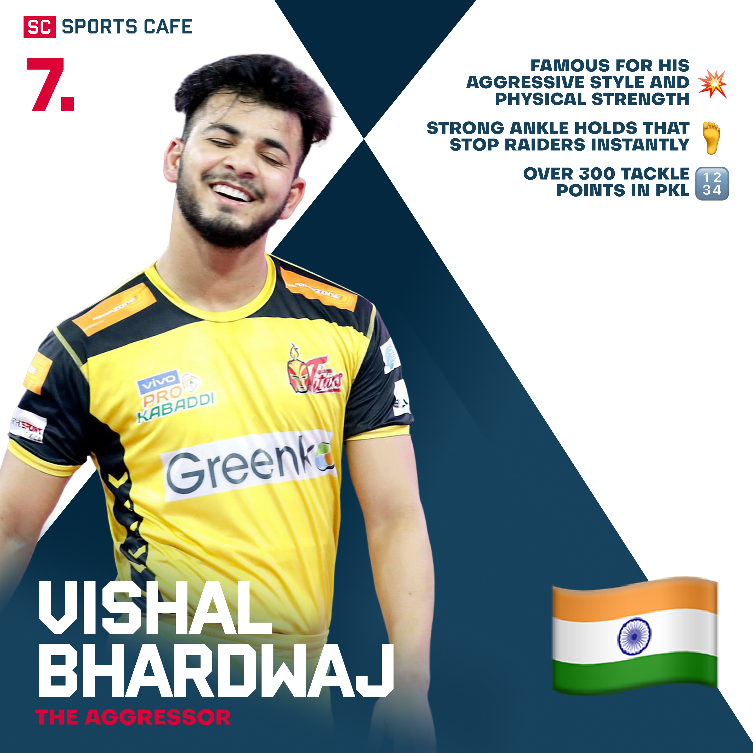 Vishal Bhardwaj Best Pro Kabaddi Defenders.