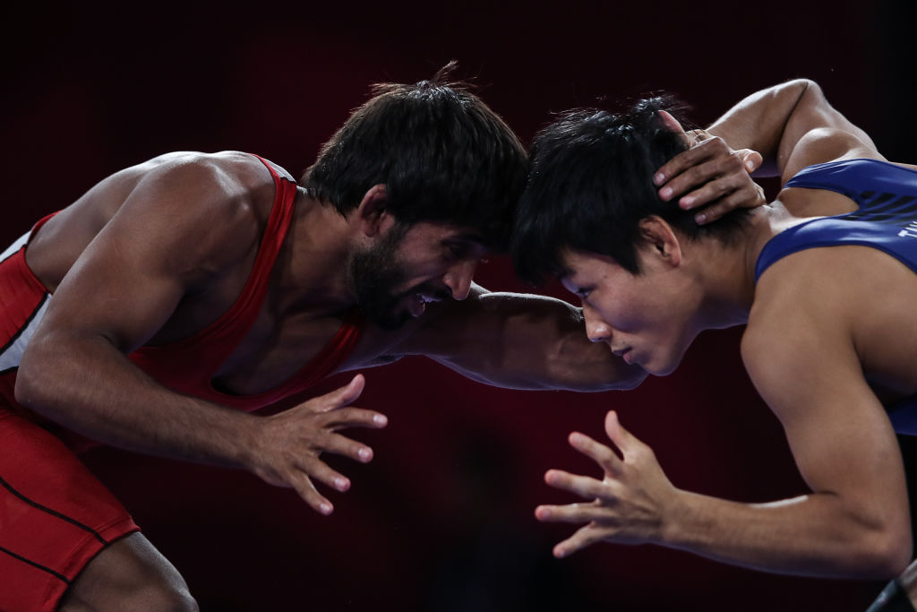 Bajrang Punia denies reports about sacking of coach Shako Bentinidis