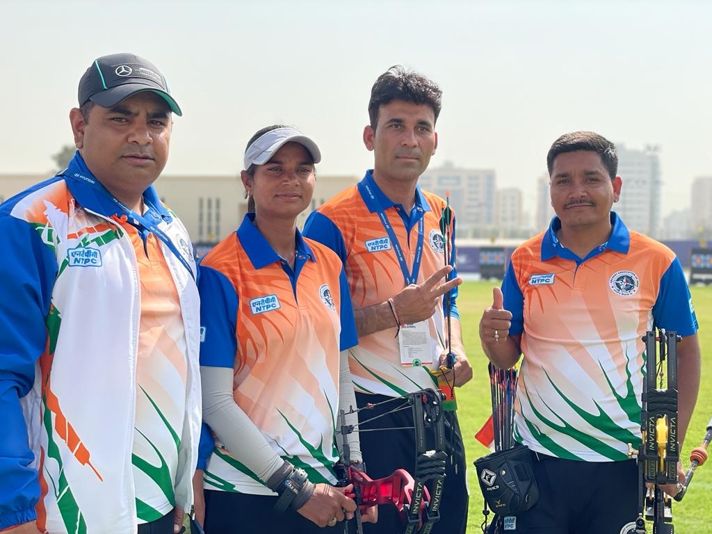 World Archery Para Championship | Shyam Sundar and Jyoti Baliyan enter finals in mixed team compound event