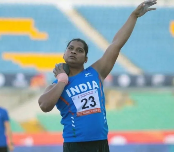 Asian Athletics Championships | Abha Khatua equals shot put national record as India end campaign with 27 medals