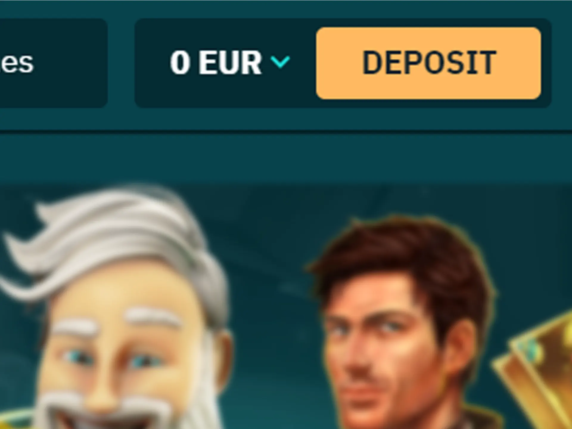 Click on deposit button.