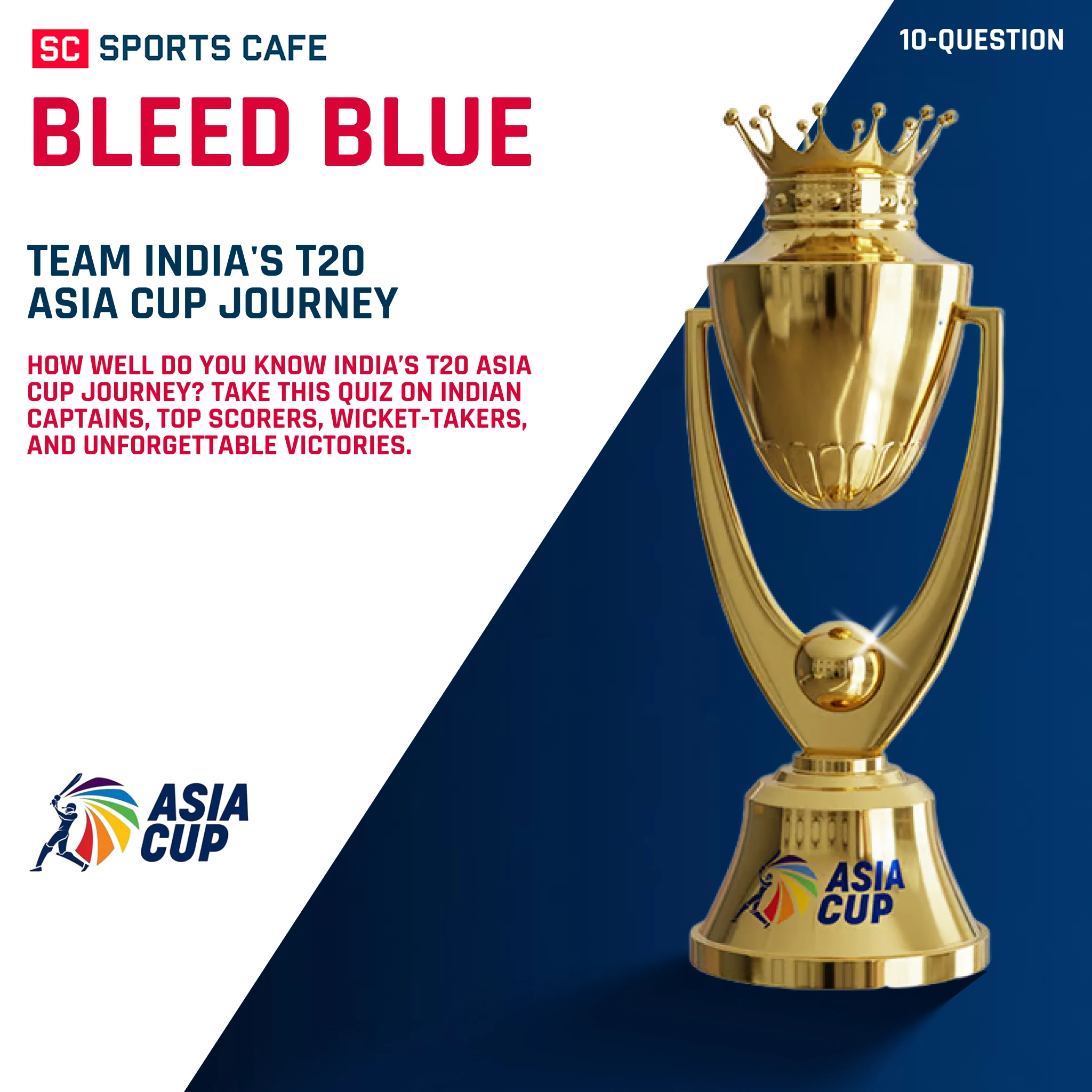 Team India T20 Asia Cup Quiz