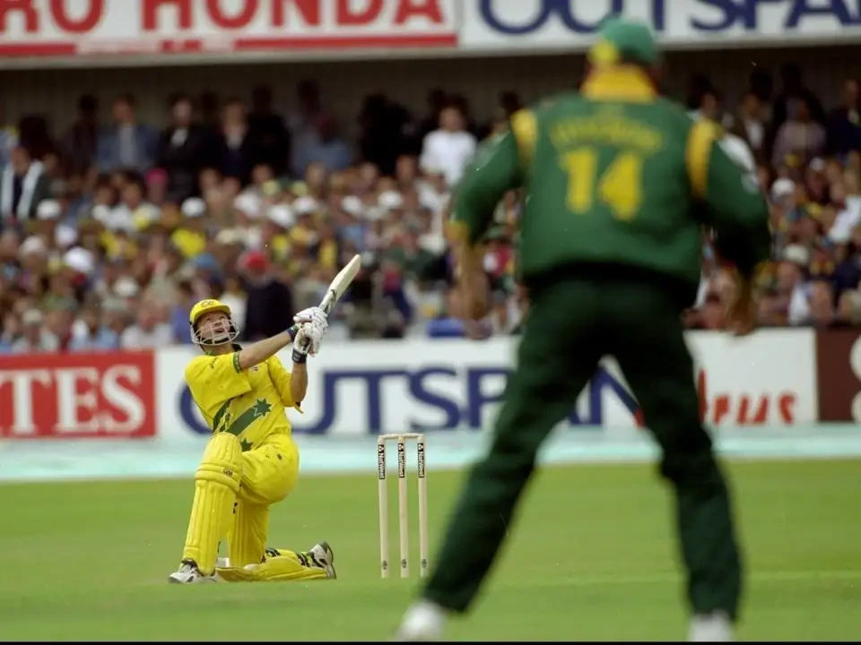 Australia defeated South Africa by 5 wickets.